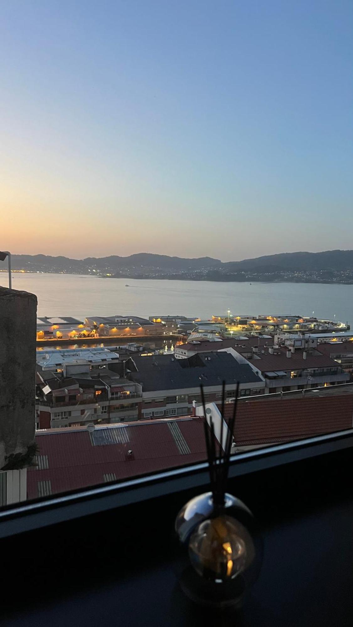 La Terraza Del Atico Con Parking Incluido Appartement Comarca de Comarca de Vigo Buitenkant foto