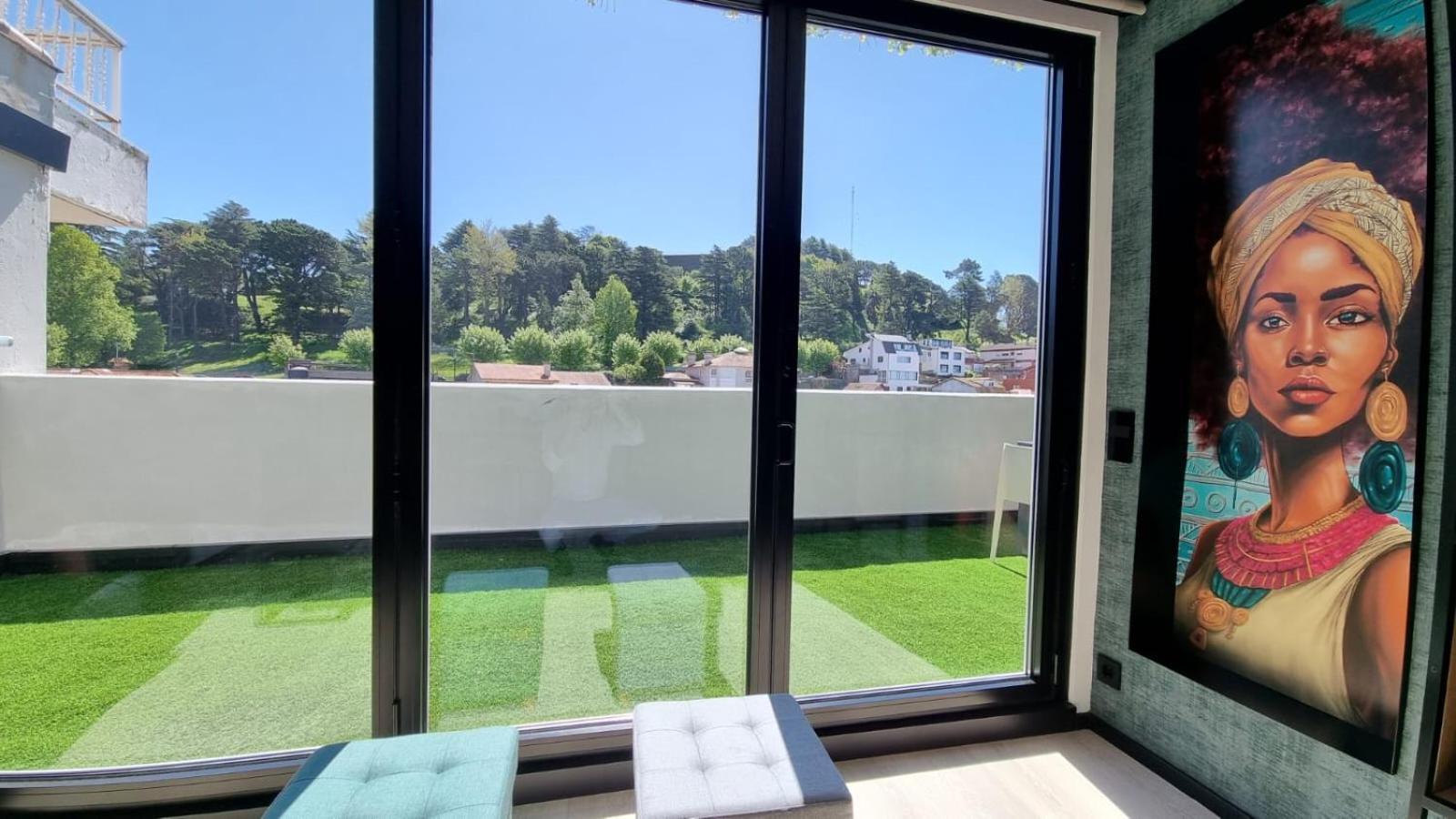 La Terraza Del Atico Con Parking Incluido Appartement Comarca de Comarca de Vigo Buitenkant foto