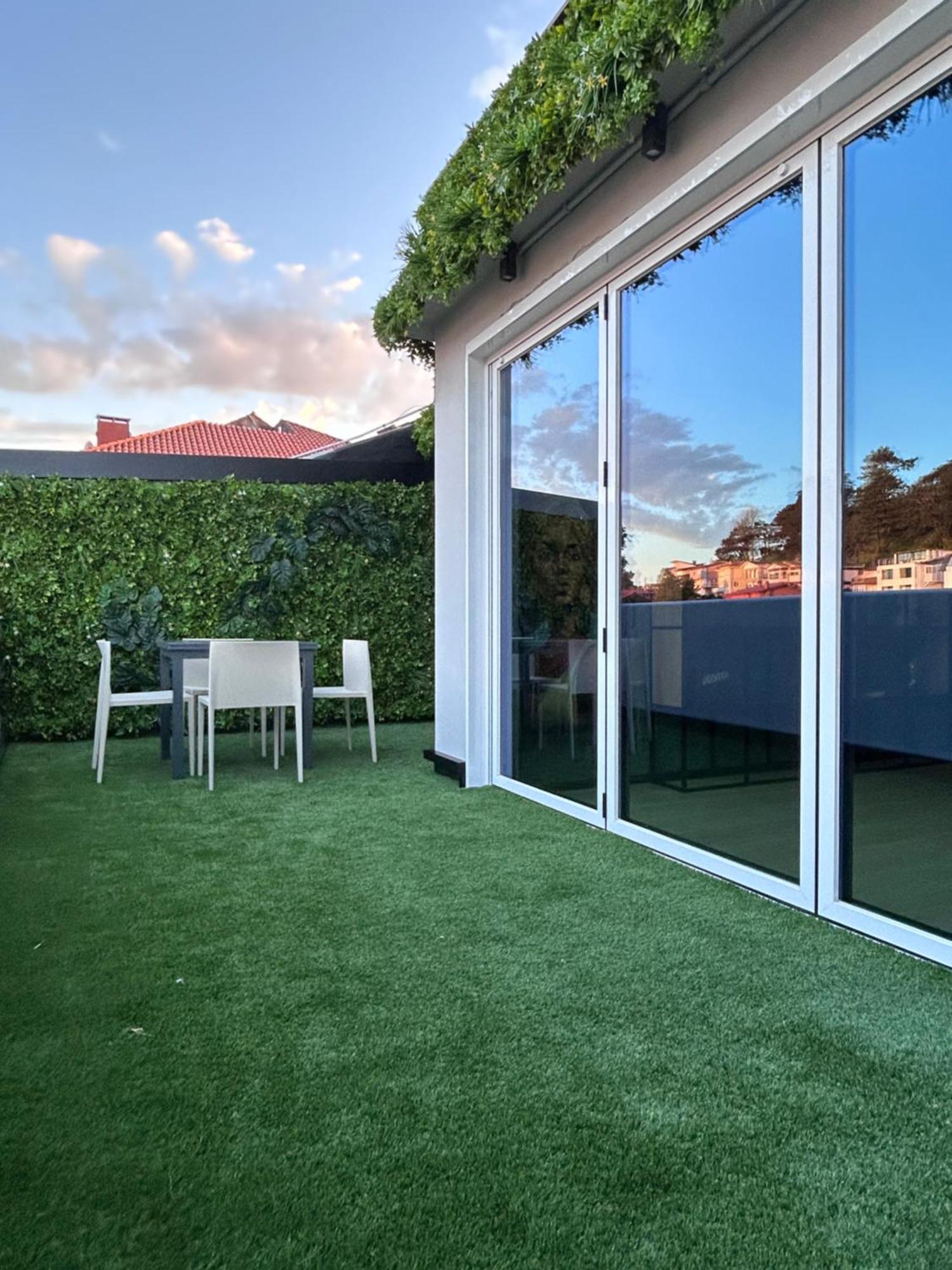 La Terraza Del Atico Con Parking Incluido Appartement Comarca de Comarca de Vigo Buitenkant foto